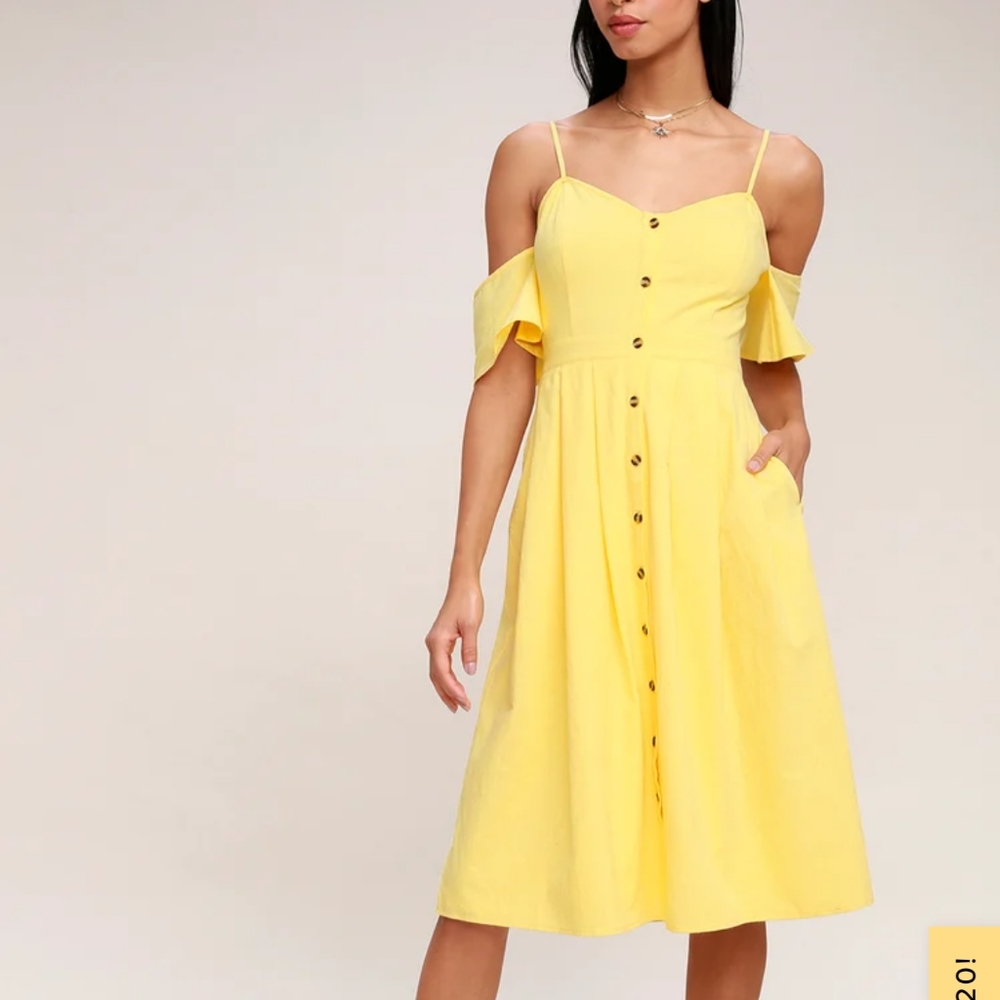 Lulu's yellow dress